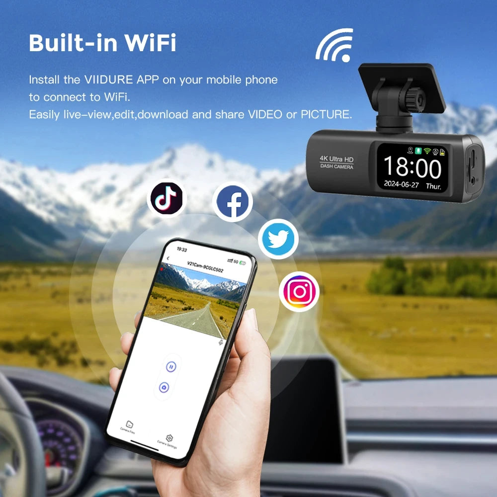 Dual Lens Dash Camera