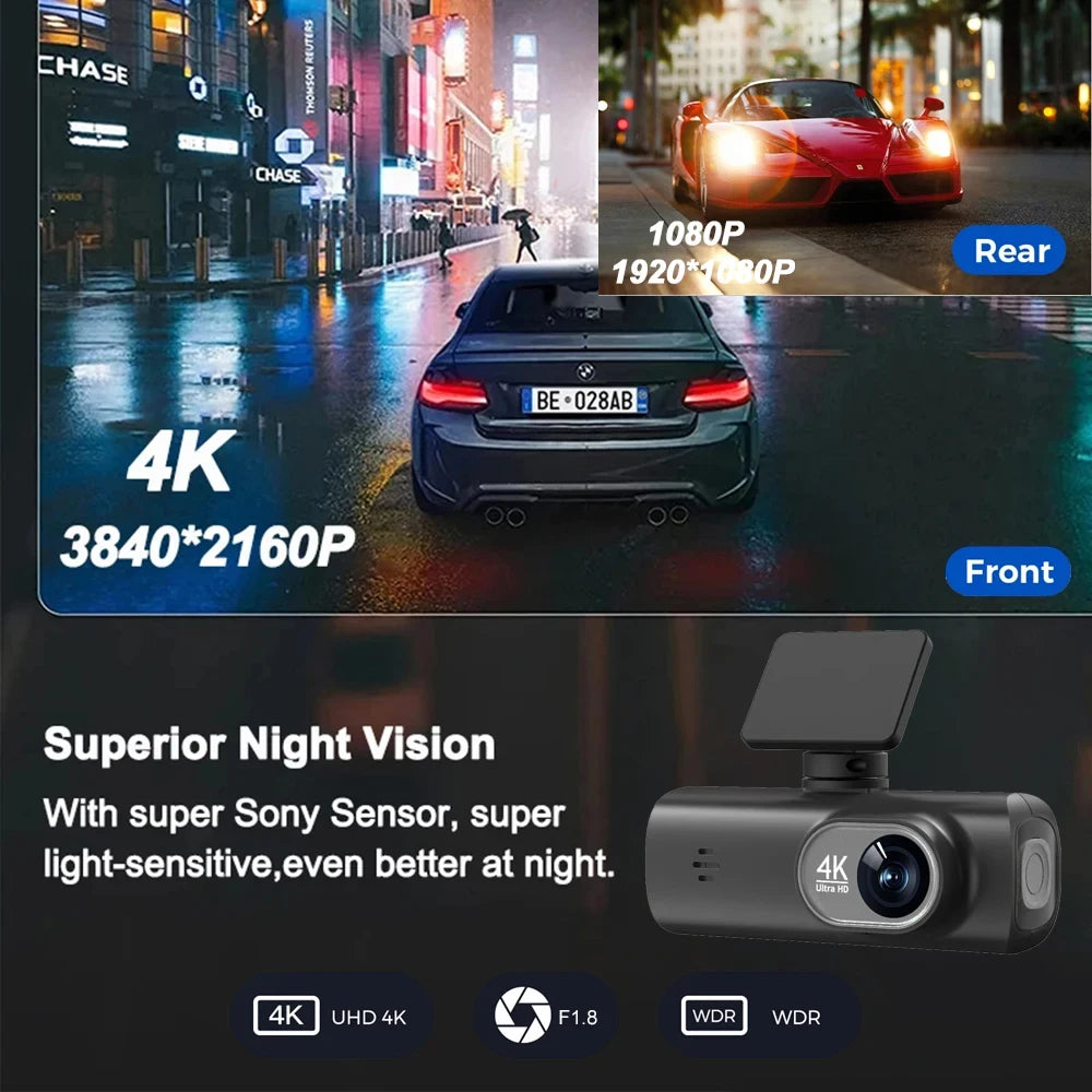 Dual Lens Dash Camera