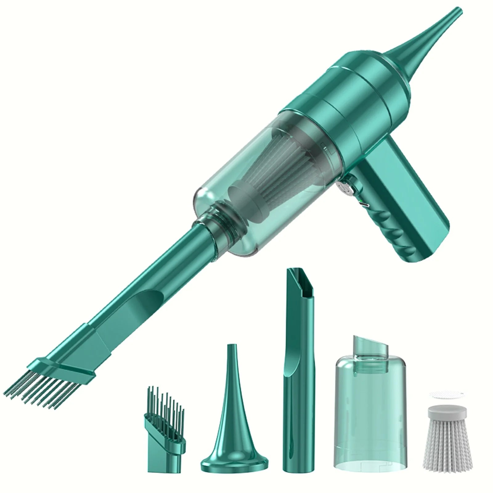 Wireless Handheld Vacuum Cleaner, Mini Portable Vacuum for Car and Home, 2-In-1 Multipurpose High-Power Vacuum, Rechargeable Hand Held Vacuum Cleaner, Car Portable Vacuum Cleaner