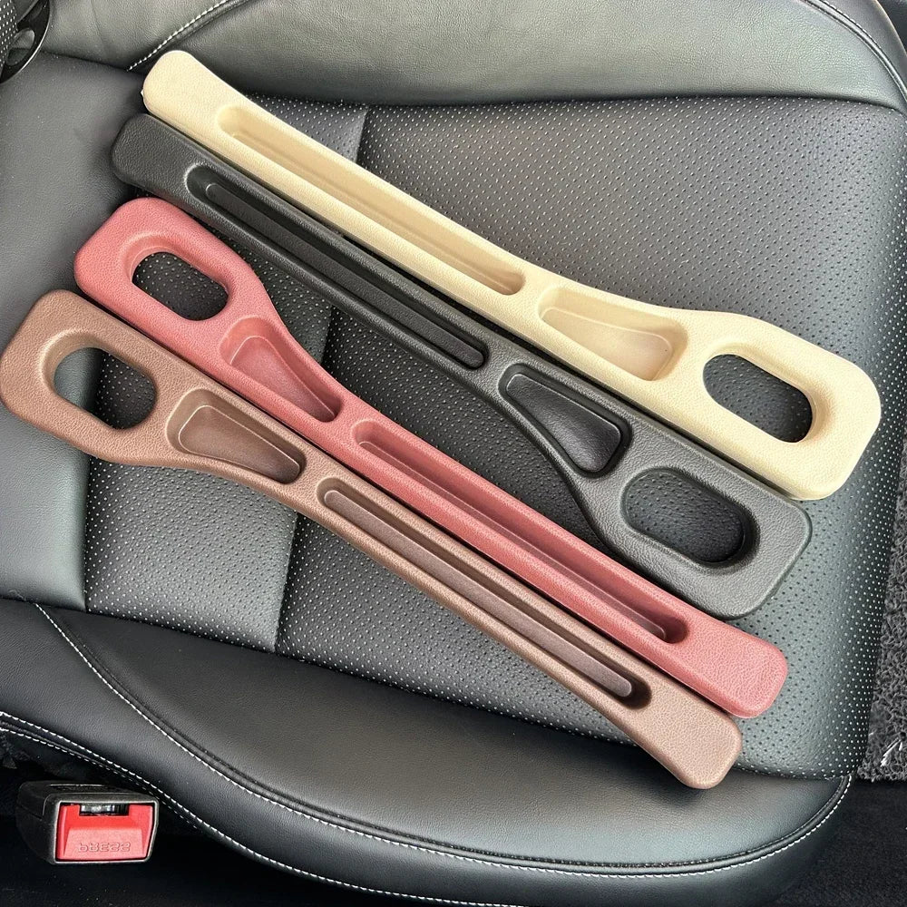 Universal 2Pcs Car Seat Console Bag between Seats Interior Auto Organizer Decoration Gap Filler Seat Crevice Storage Box